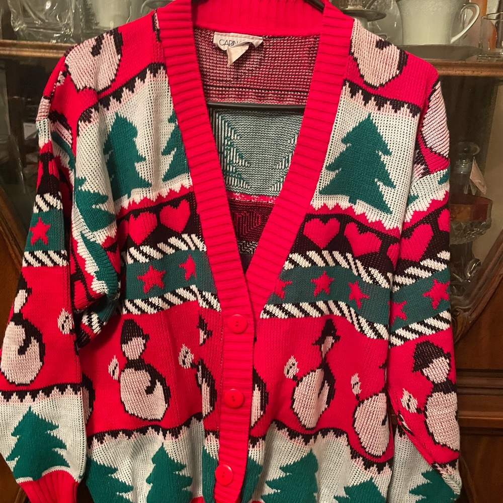 Cabin Creek Ugly Christmas Sweater Cardigan